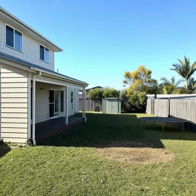 After: Leaning gum rigged down off a brick home, Frankston