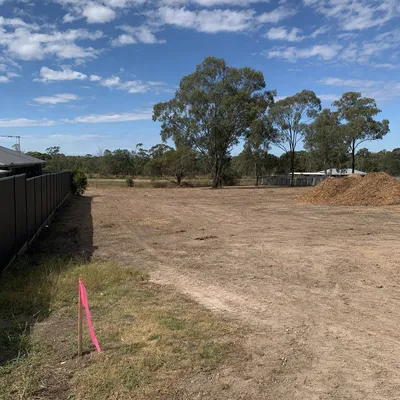 After: Block cleared for a building permit, Frankston
